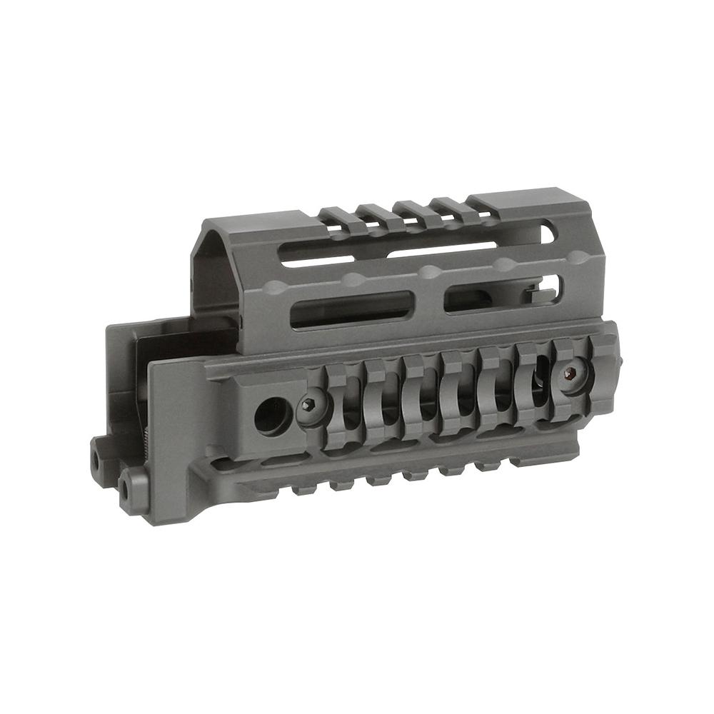 Midwest Industries Industries Industries AK Alpha Series Krink Quad Rail Handguard Black