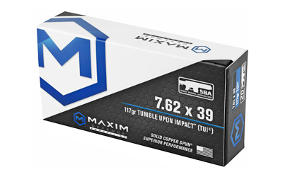 Maxim 762x39 117GR Tui Sba 20/200 Copper Maxim 762x39 117GR Tui Sba 20/200 Copper