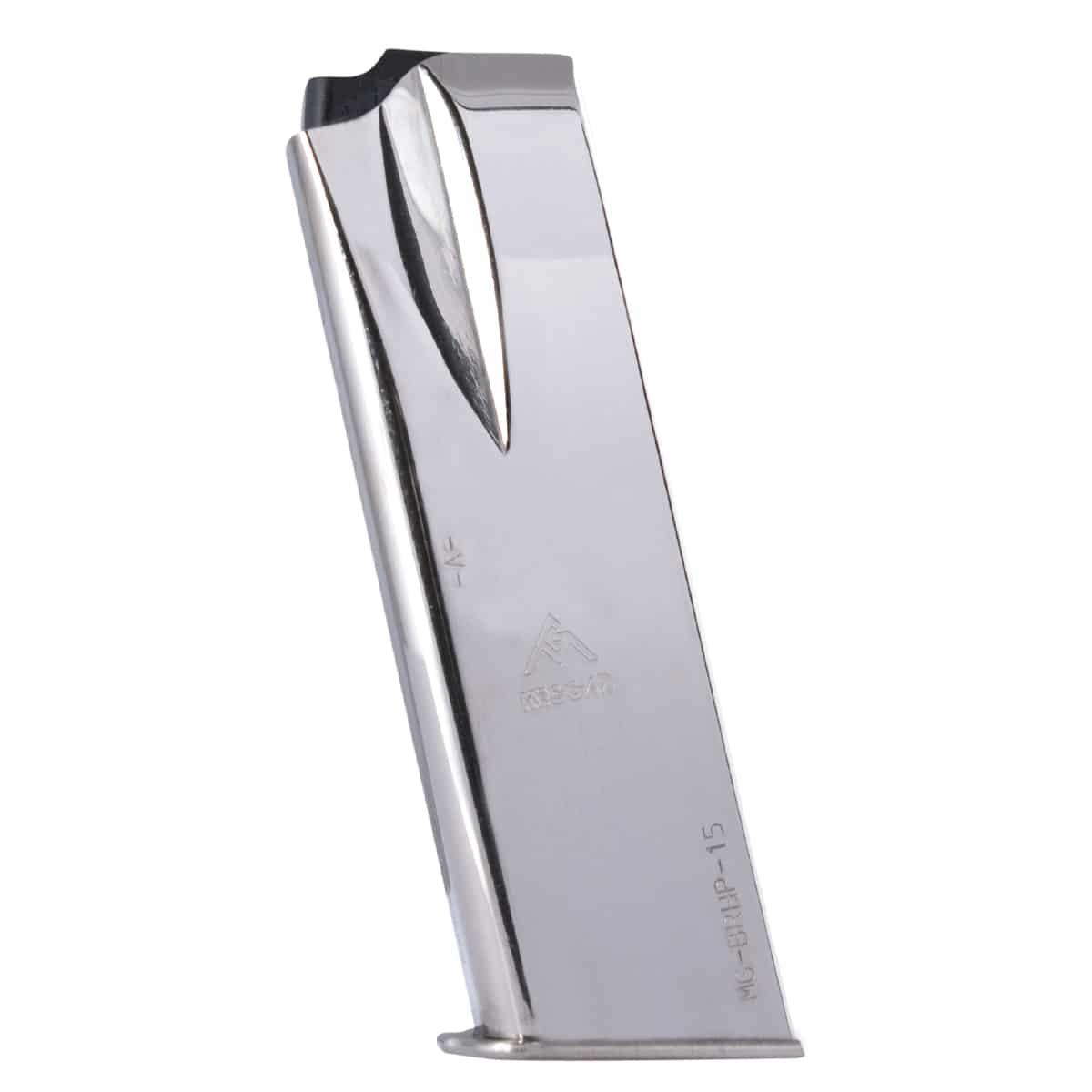 Mec-Gar Usa Inc Mec-Gar Springfield SA-35 Browning Hi-Power Handgun Magazine 9mm Luger 15/rd