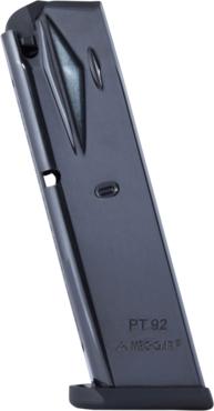 Mec-Gar Usa Inc Mec-Gar Taurus PT92/99 Handgun Magazine 9mm Blued Steel 10/rd