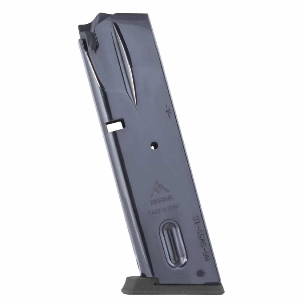 Mec-Gar Usa Inc Mec-Gar S&W 5900 Series/910/915/659 Handgun Magazine 9mm Luger 15rd