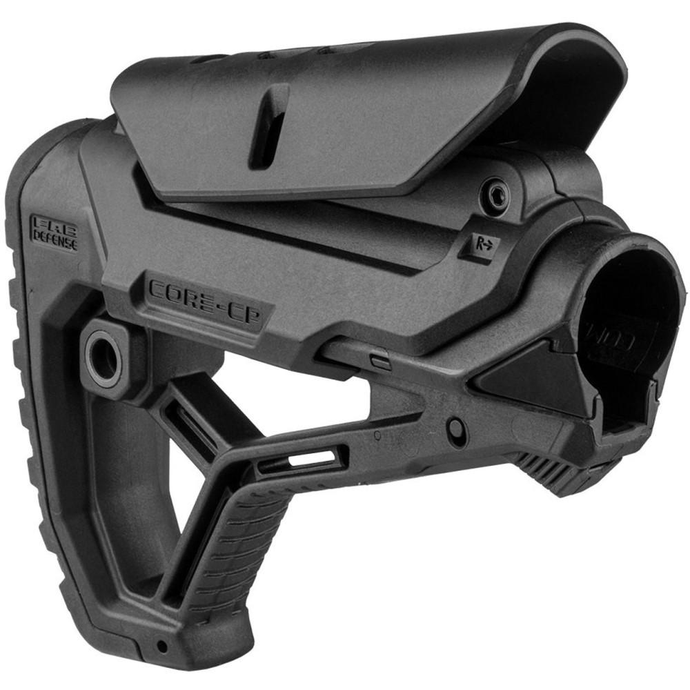 FAB Defense GL-CORE CP Buttstock with Adjustable Cheek-Rest for Milspec and Commercial Tubes OD Green FAB Defense GL-CORE CP Buttstock with Adjustable Cheek-Rest for Milspec and Commercial Tubes OD Green