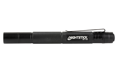 Nightstick Aluminum Mini-TAC Flashlight 130 Lumens Black Nightstick Aluminum Mini-TAC Flashlight 130 Lumens Black