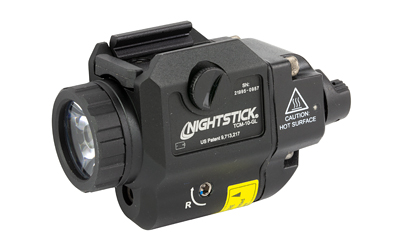 Nightstick TCM-10-GL Compact Weapon Light with Green Laser 650 Lumens Black