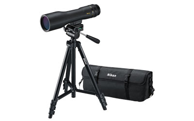 Nikon Inc. Nikon ProStaff 3 Fieldscope Outfit w/Compact Tripod Zoom Eyepiece Carry Case - 16-48x60mm
