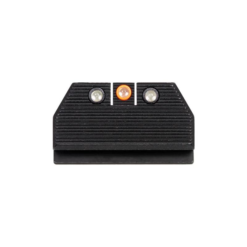 Night Fision LLC Night Fision Optics Ready Stealth Night Sight Set Orange Front Black Back for CZ P-10