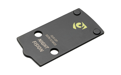 Night Fision LLC Night Fision Precision Optic Mounting Plate: 507k/407k to Glock 43x/48 MOS