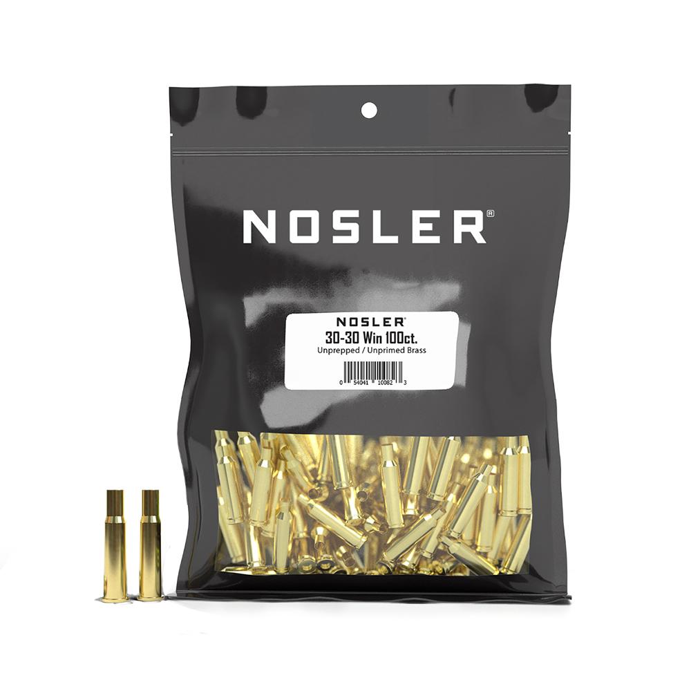 Nosler Bullets Inc. Nosler Unprimed Unprepped Brass Rifle Cartridge Cases 30-30 WIN NOS-HS 100/ct (BULK)