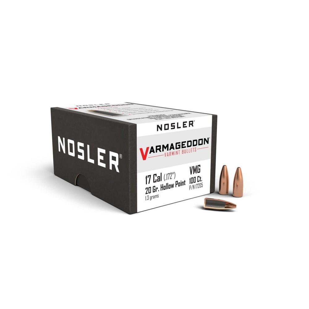 Nosler Bullets Inc. Nosler VarMageddon Rifle Bullets .17 cal .172" 20 gr FBHP 100/ct