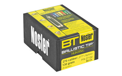 Nosler 270 Cal 130GR 50CT Ballistic Tip Nosler 270 Cal 130GR 50CT Ballistic Tip