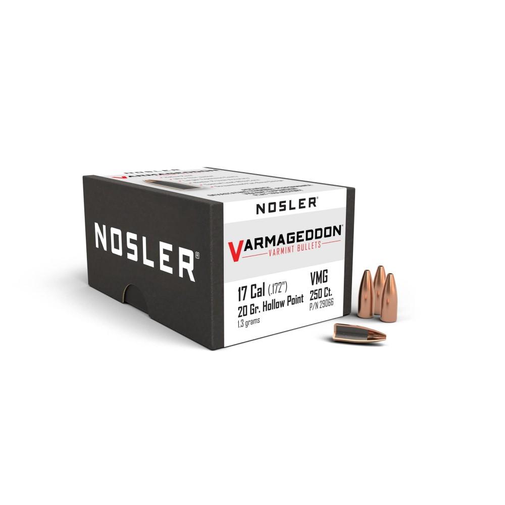 Nosler Bullets Inc. Nosler VarMageddon Rifle Bullets .17 cal .172" 20 gr FBHP 250/ct