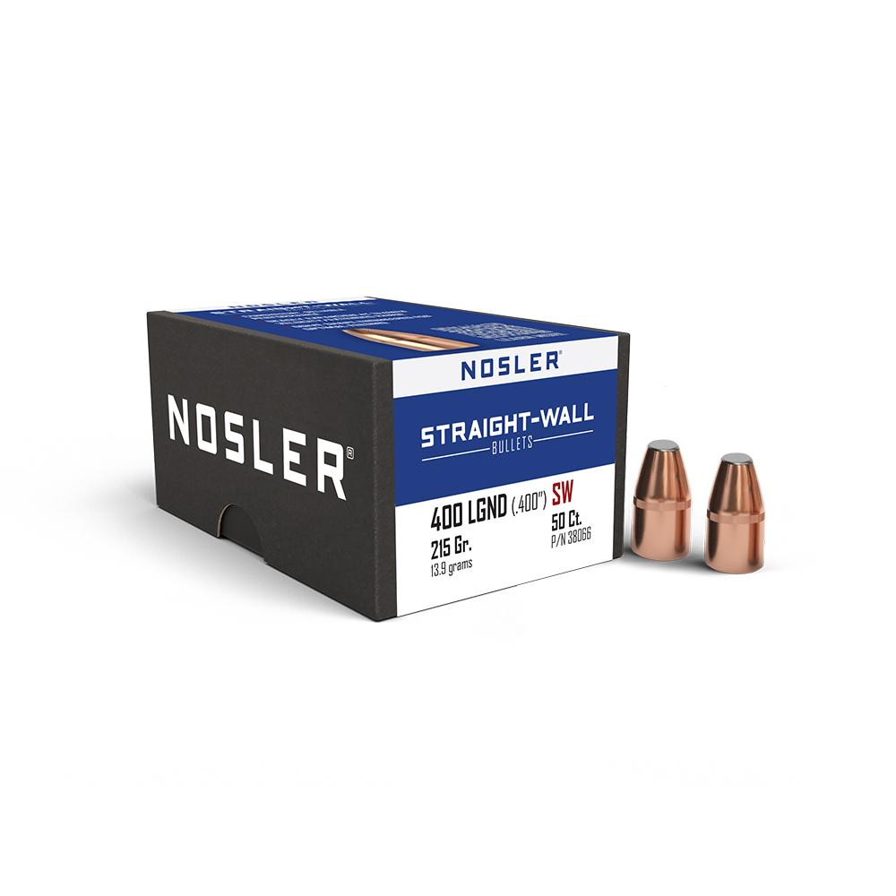 Nosler Bullets Inc. Nosler Straight Wall Rifle Bullets .400 Legend .400" 215 gr 50/ct