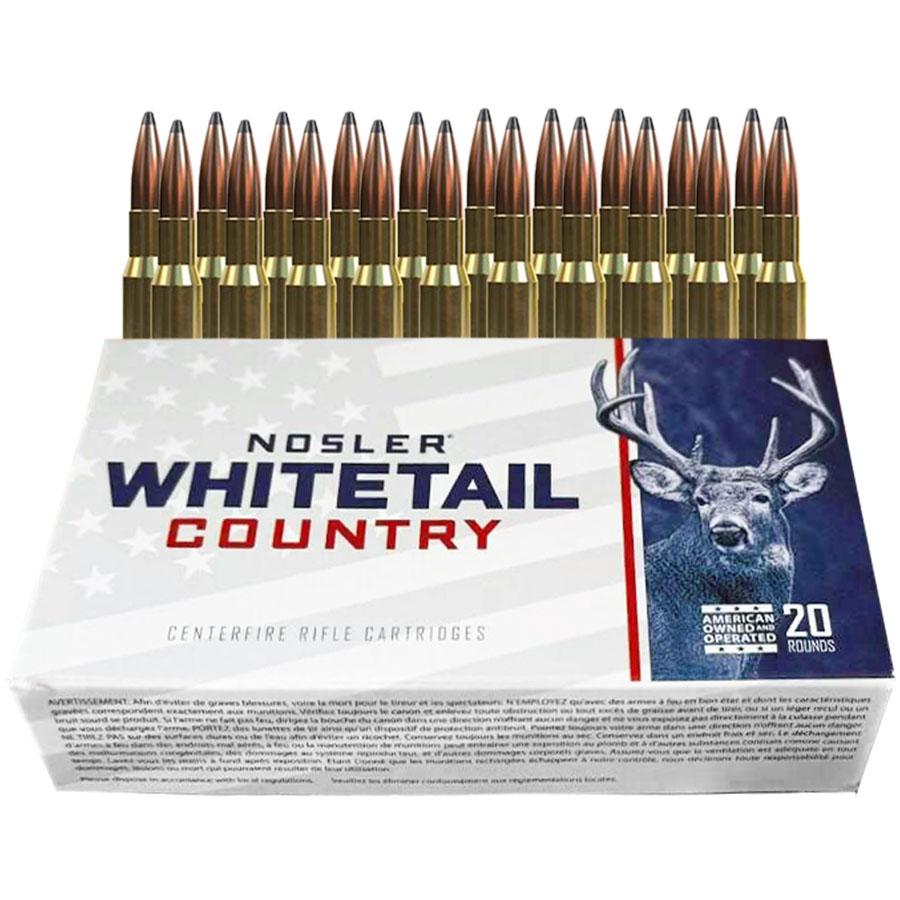 Nosler Bullets Inc. Nosler Whitetail Country Rifle Ammunition .30-06 Sprg 165gr SP 2900 fps 20/ct
