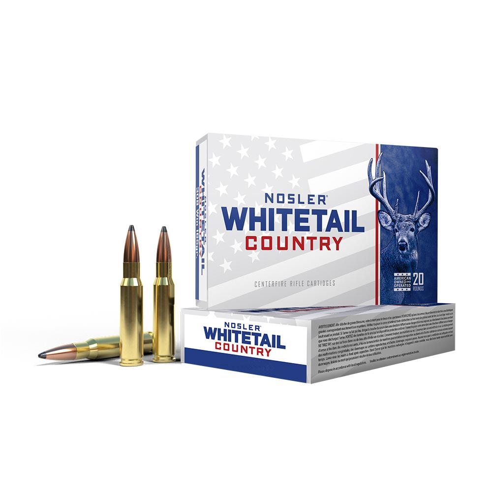 Nosler Whitetail Country Rifle Ammunition .30-06 Sprg 150gr SP 20/ct Nosler Whitetail Country Rifle Ammunition .30-06 Sprg 150gr SP 20/ct
