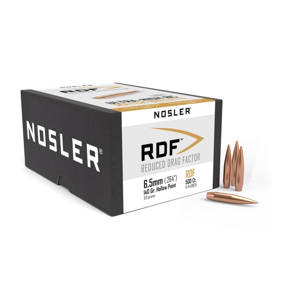 Nosler Bullets Inc. Nosler RDF Match Rifle Bullets 6.5mm .264" 140 gr HPBT 500/ct
