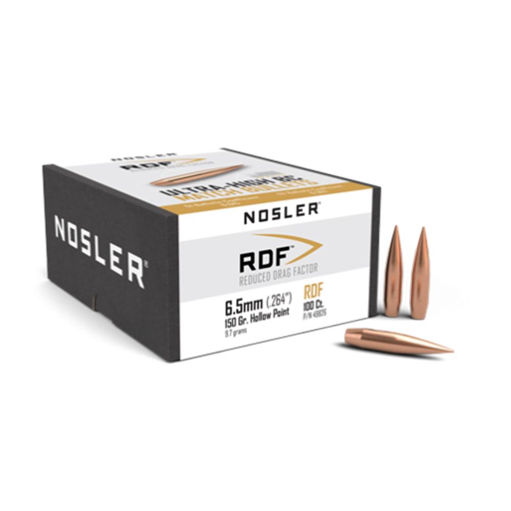 Nosler Bullets Inc. Nosler RDF Rifle Bullets 6.5mm 150 gr HPBT 100/ct