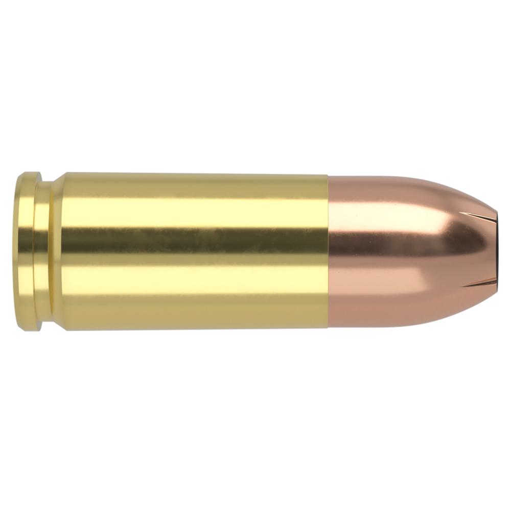 Nosler ASP Handgun Ammunition 9mm Luger 124 gr JHP 1150 fps 50/ct Nosler ASP Handgun Ammunition 9mm Luger 124 gr JHP 1150 fps 50/ct