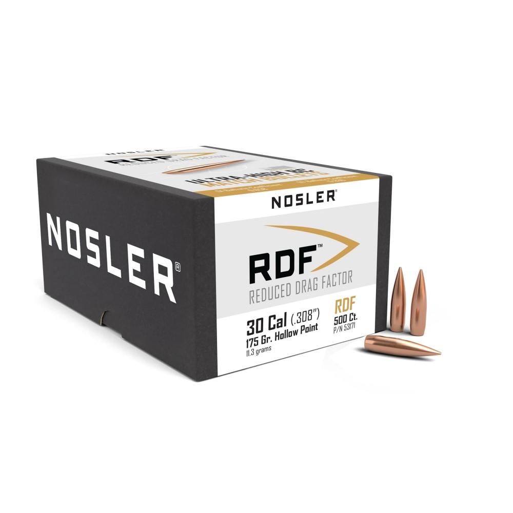 Nosler Bullets Inc. Nosler RDF Match Rifle Bullets .30 cal .308" 175 gr HPBT 500/ct