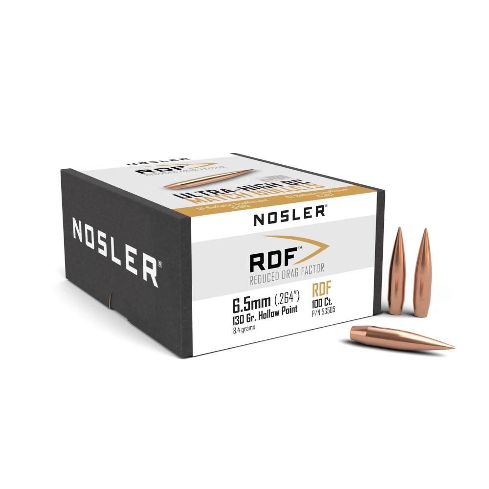 Nosler Bullets Inc. Nosler RDF Match Rifle Bullets 6.5mm .264" 130gr HPBT 100/ct