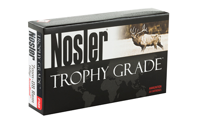 Nosler Accubond Trophy Grade Rifle Ammunition 7mm-08 140 gr PT 2825 fps 20/ct Nosler Accubond Trophy Grade Rifle Ammunition 7mm-08 140 gr PT 2825 fps 20/ct