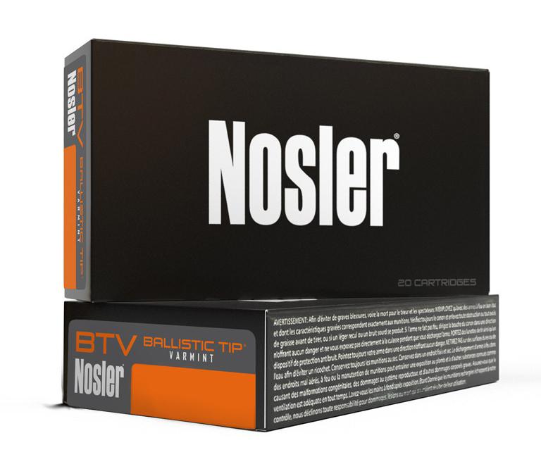 Nosler Bullets Inc. Nosler Lead Free Ballistic Tip Varmint Rifle Ammunition .204 Ruger 32gr PT 3975 fps 20/ct