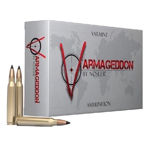 Nosler Bullets Inc. Nosler Varmegeddon Rifle Ammunition .17 Rem 20 gr FB Tipped 4200 fps 20/ct