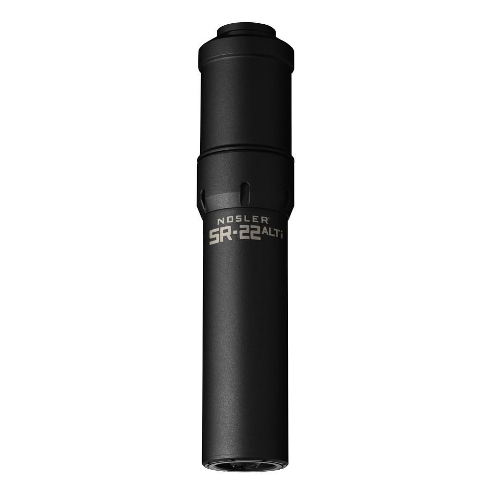 Nosler Bullets Inc. Nosler Suppressor SR-22 ALTi 1/2x28 .22 LR 7.53" Black