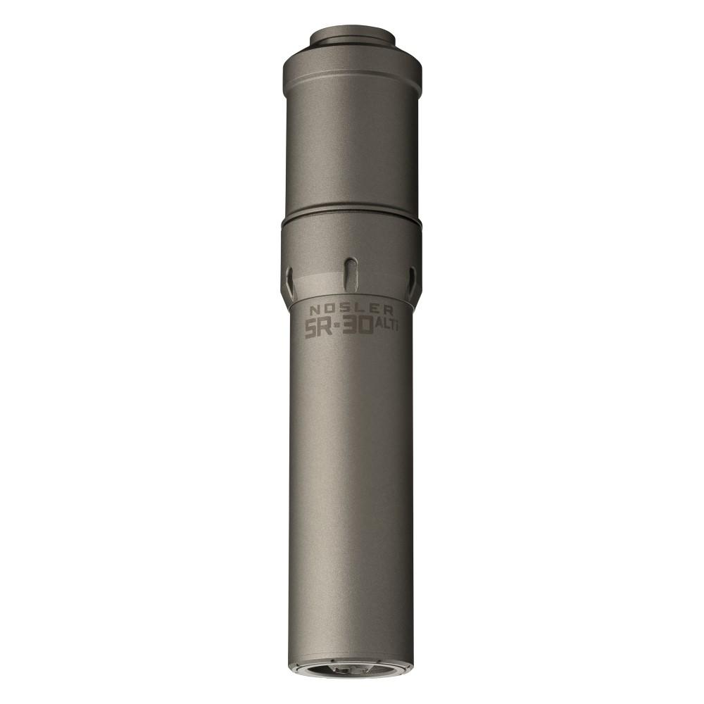 Nosler Bullets Inc. Nosler SR-30 ALTi Suppressor 5/8x24 .30 Cal 7.96" Grey