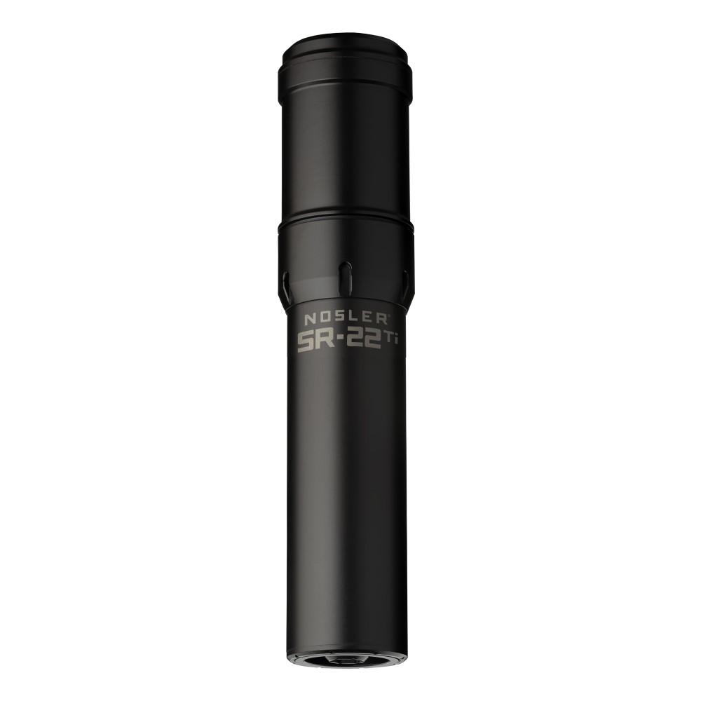 Nosler Bullets Inc. Nosler SR-22 Ti Suppressor 1/2x28 .22 LR 7.53" Black