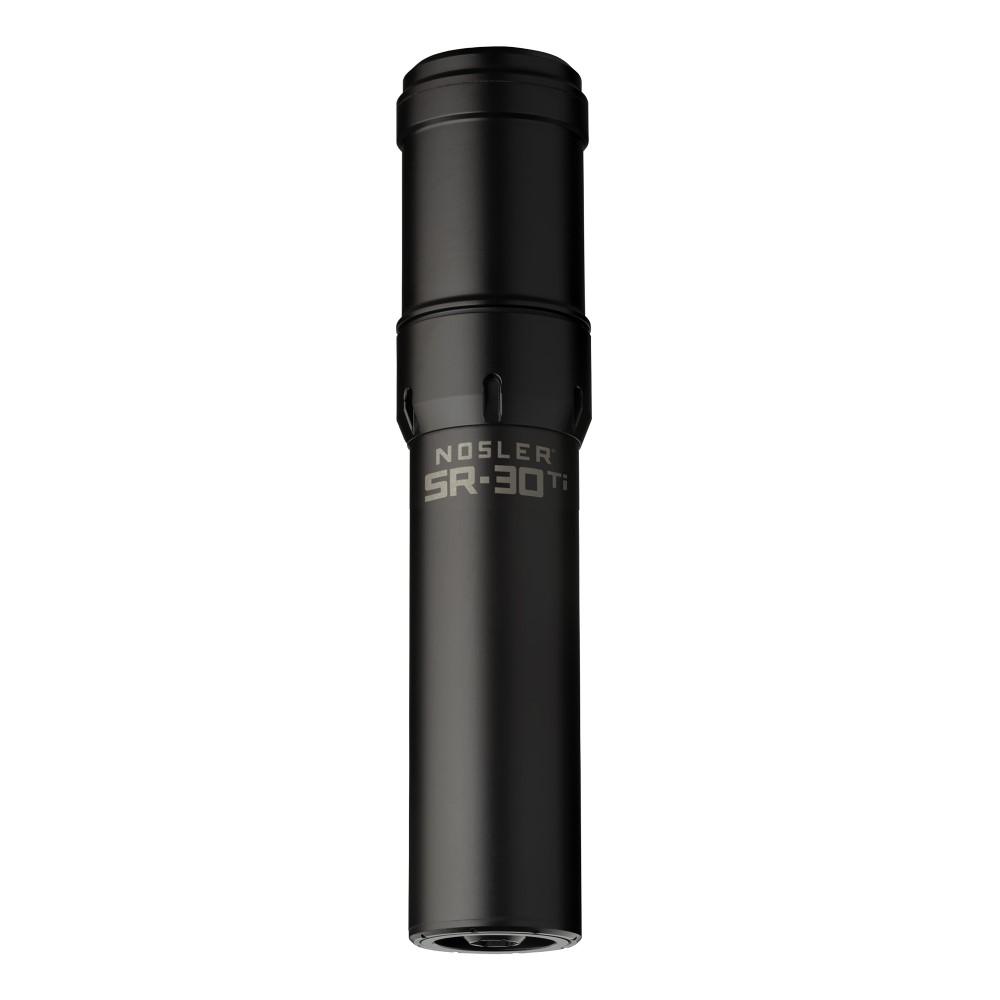 Nosler Bullets Inc. Nosler SR-30 Ti Suppressor 5/8x24 .30 Cal 7.96" Black