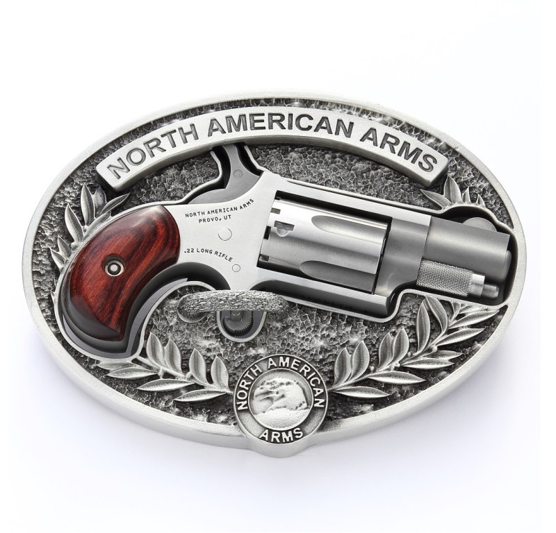 North American Arms North Mini 22LR Rev 1-1/8" Buckle Revolver