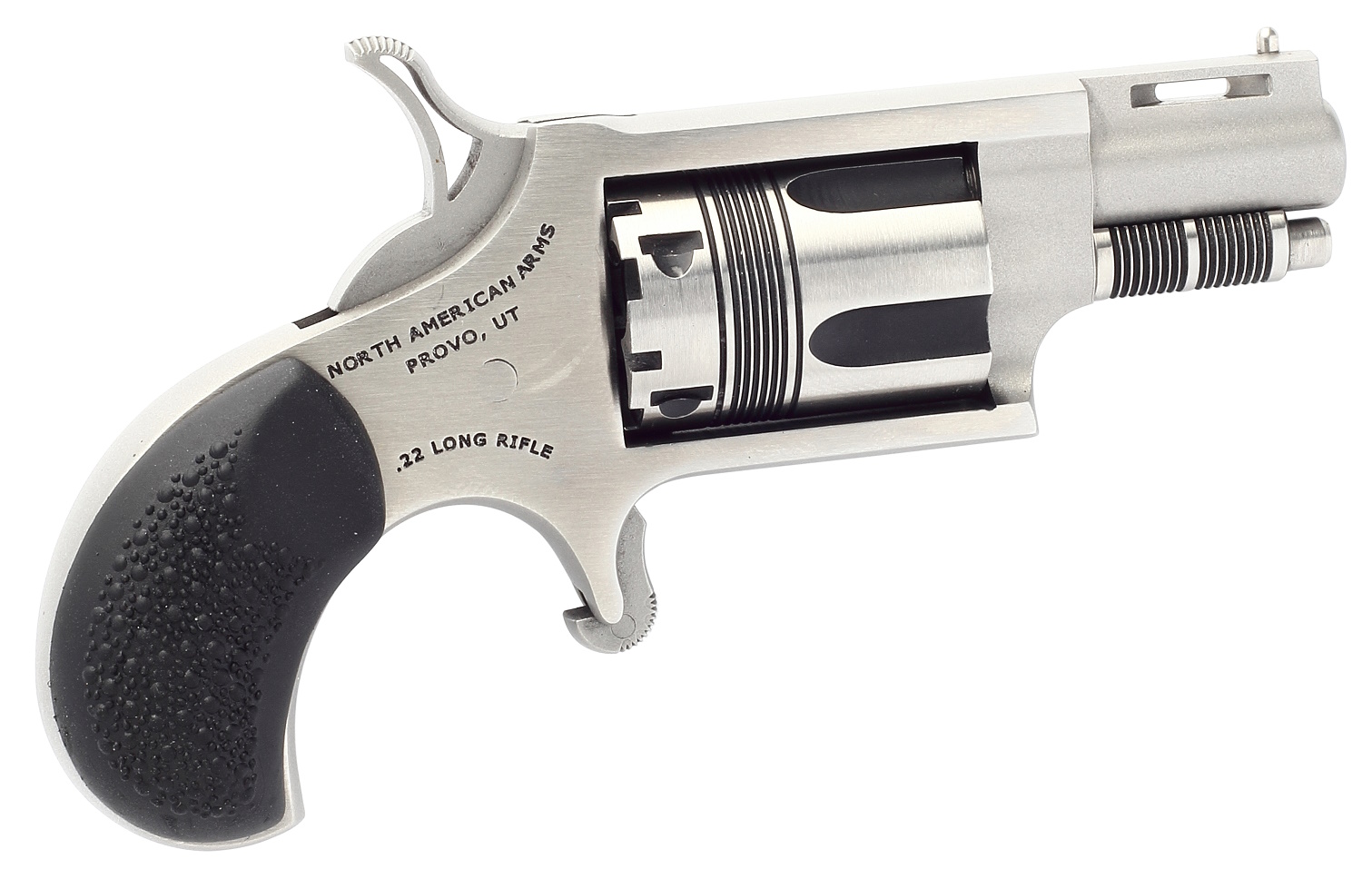 North American Arms North THE WASP 22LR REV 1-1/8" Stainless Revolver