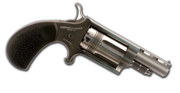 North American Arms North THE WASP 22M/22L REV 1-5/8" Stainless