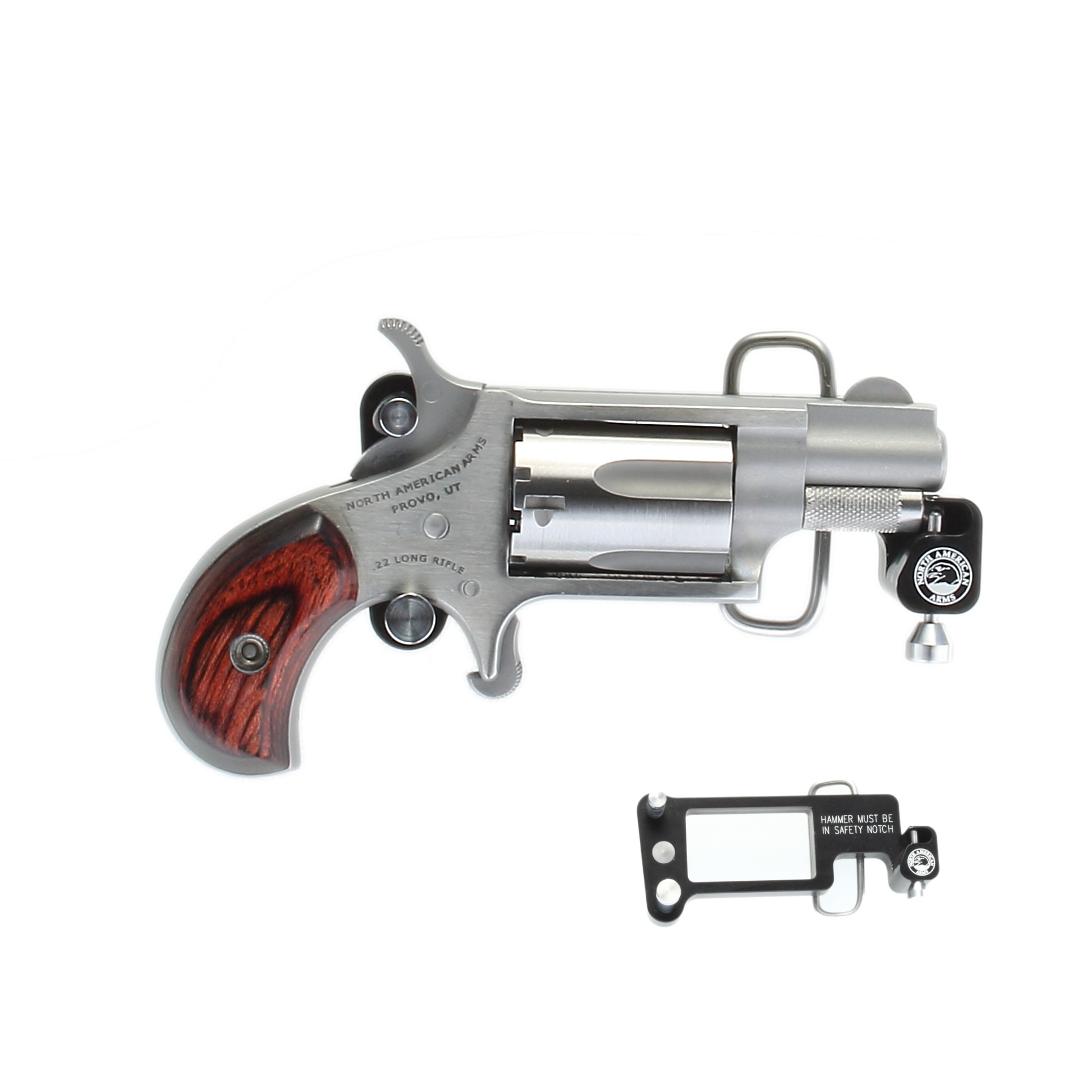 North American Arms North Naa Mini Revolver .22mag 1-1/8" Brl W/belt Buckle
