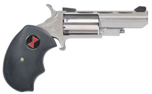 North American Arms North 22MAG 2" Black Widow Stainless As Revolver