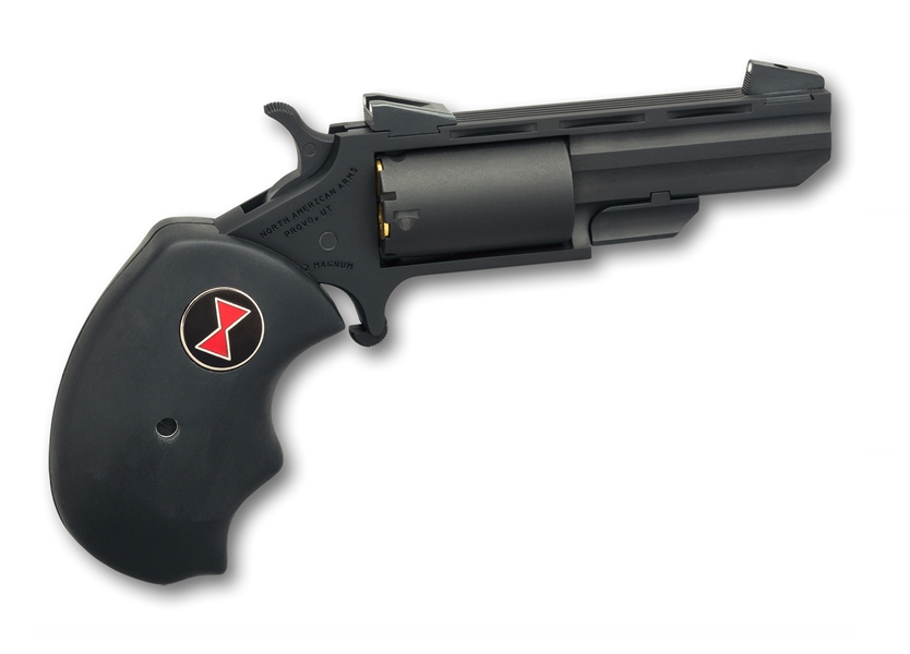 North American Arms NAA BMW-CRK Black Widow Handgun .22 WMR 5rd Capacity 2" Barrel Black