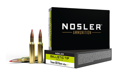 Nosler 7mm-08 140GR Bt 20/200 Ballistic Tip
