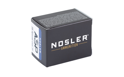 Nosler ASP Handgun Ammunition .38 Spl 125gr JHP 930 fps 20/ct Nosler ASP Handgun Ammunition .38 Spl 125gr JHP 930 fps 20/ct