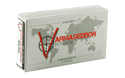 Nosler Varmegeddon Rifle Ammunition .308 Win 110 gr FB Tipped 3150 fps 20/ct Nosler Varmegeddon Rifle Ammunition .308 Win 110 gr FB Tipped 3150 fps 20/ct