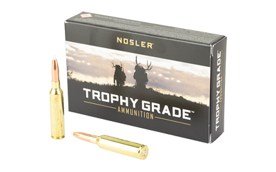 Nosler Accubond Trophy Grade Rifle Ammunition 7mm PRC 160gr PT 3031 fps 20/ct