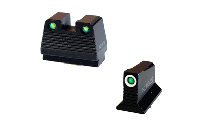 Hi-Viz N2 For Glk Mos Ns Green/wht Ring Sight