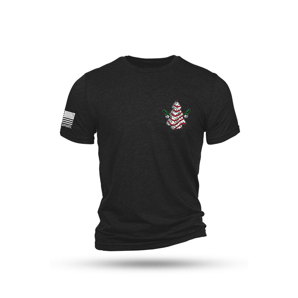 Nine Line Apparel Nine Line Cake Tree Triblend Short Sleeve Shirt Black S