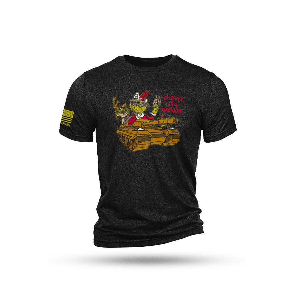 Nine Line Apparel Nine Line Grinch Triblend Short Sleeve Shirt Black 2XL