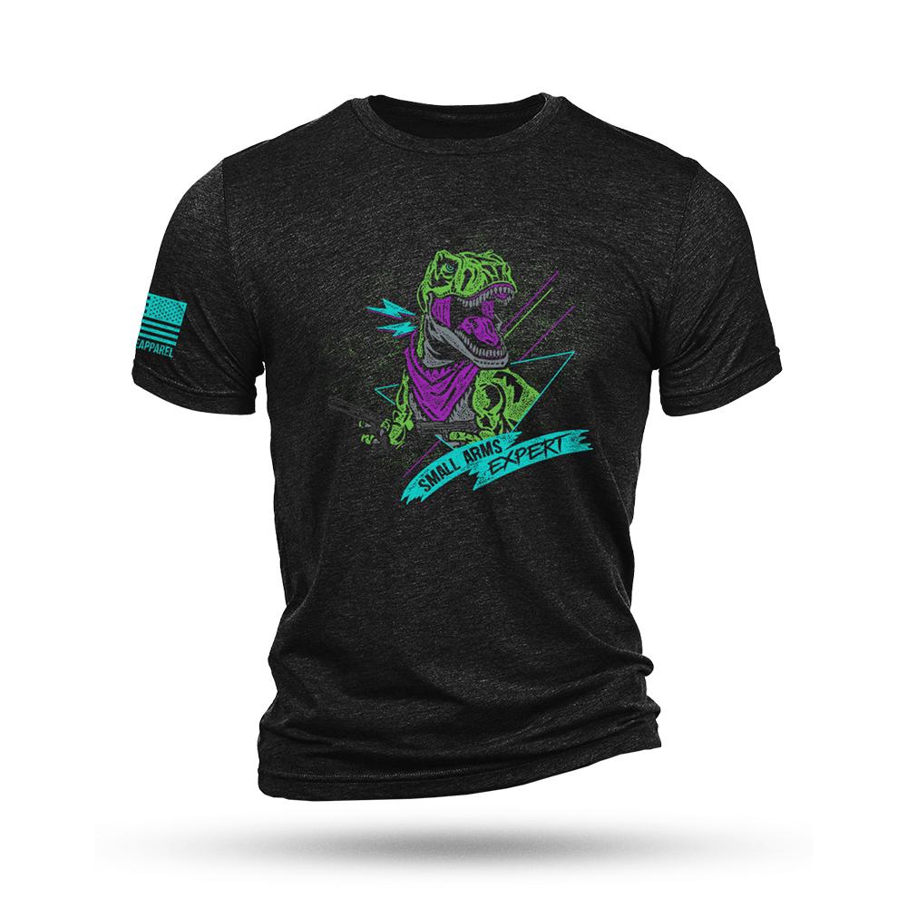 Nine Line Apparel Nine Line T-Rex Short Sleeve Shirt Black Triblend 2XL