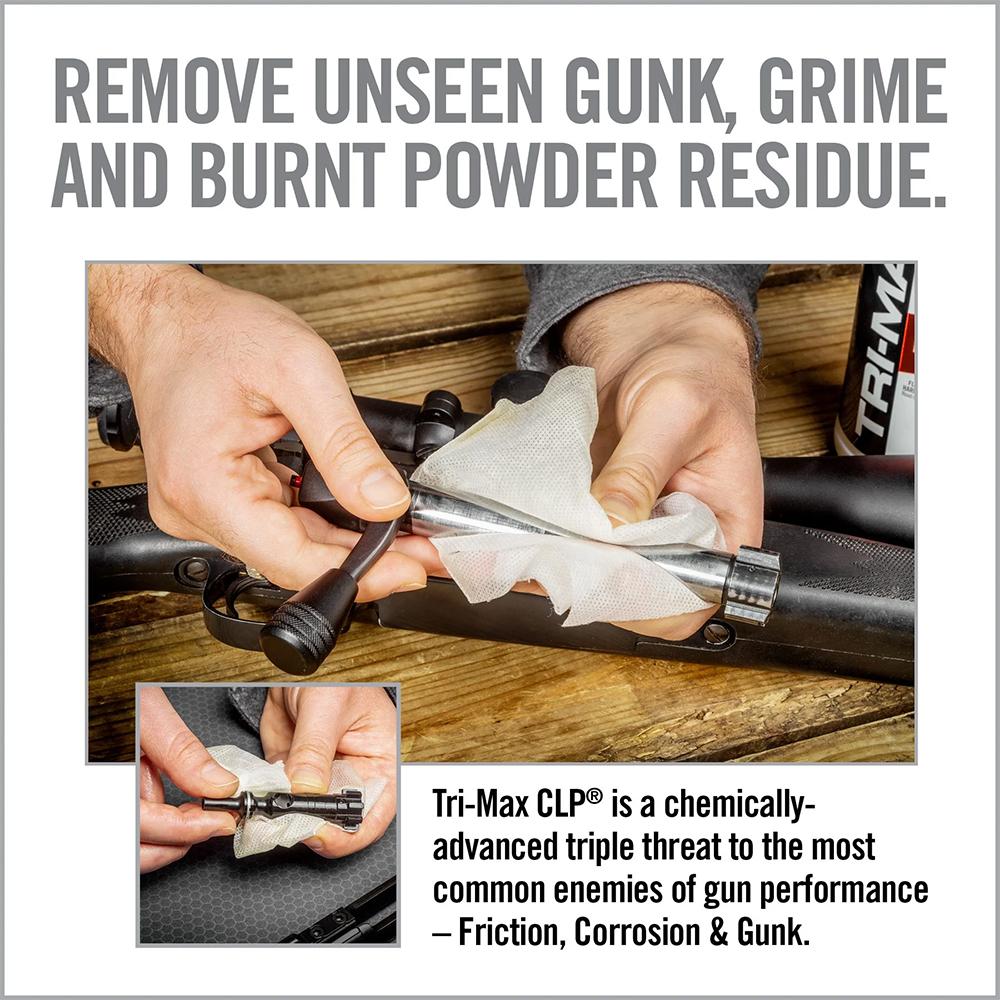 Real Tri-Max CLP Gun Wipes Canister 60/ct Real Tri-Max CLP Gun Wipes Canister 60/ct