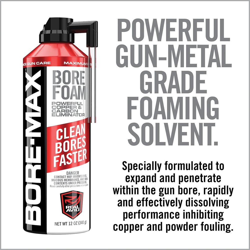 Real Bore-Max Bore Foam - 12oz Aerosol Real Bore-Max Bore Foam - 12oz Aerosol