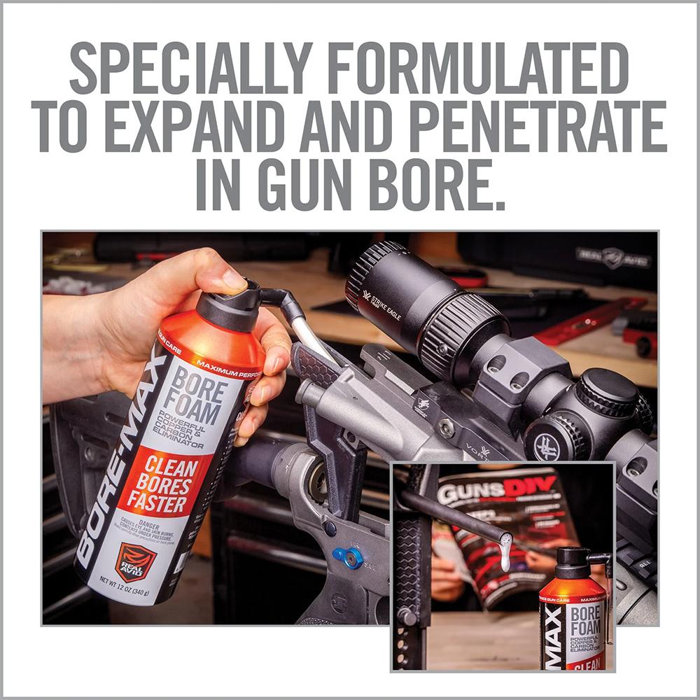 Real Bore-Max Bore Foam - 12oz Aerosol Real Bore-Max Bore Foam - 12oz Aerosol