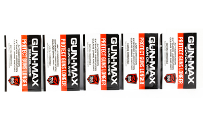 Real Avid Real Gun-Max Gun Oil Wipes - 25 Pack