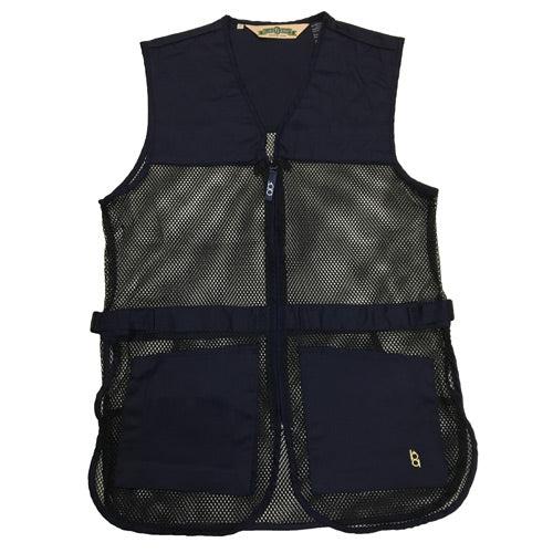 Outdoor Connection Bob Allen Full Mesh Dual Pad Shooting Vest Navy Blue S
