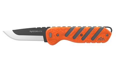 Outdoor Edge Outdoor Razor HTX Replaceable Blade Folding Knife 3-1/2" Blades Orange